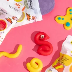 Naturalna ciastolina do zabawy, Kolory Podstawowe, eko-pack 6 szt. Re-Fill Play Dough