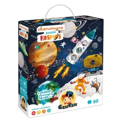 Obserwacyjne puzzle Kosmos 60el 4+