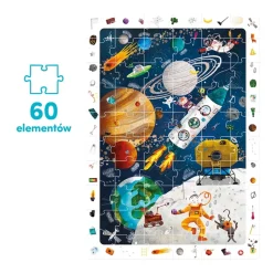 Obserwacyjne puzzle Kosmos 60el 4+
