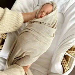 Otulacz Bambusowy Mgiełka Kawa z Mlekiem