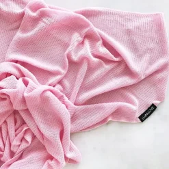 Otulacz Bambusowy Mgiełka Pink
