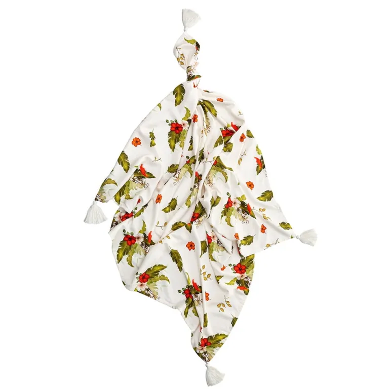 Otulacz Bambusowy 100x120 Flowers