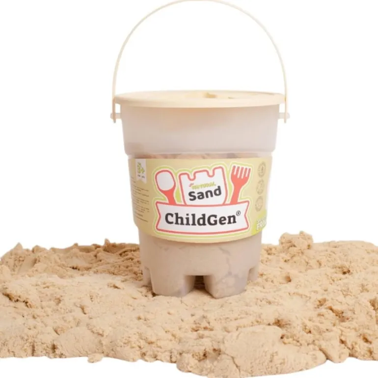 Piasek kinetyczny z foremką 100% Naturalny 500g