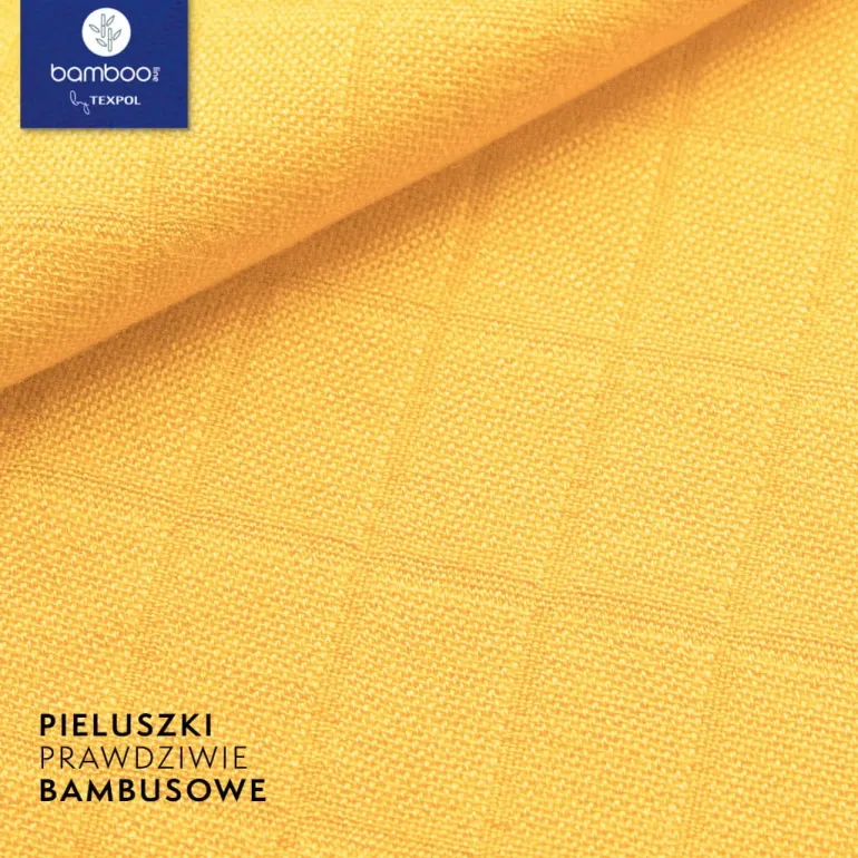 Pieluszka Bambusowa Classic Żółty