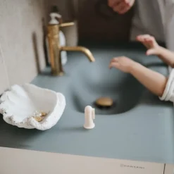Pierwsza Szczoteczka na Palec - Clay & Shifting Sand (2 szt.)