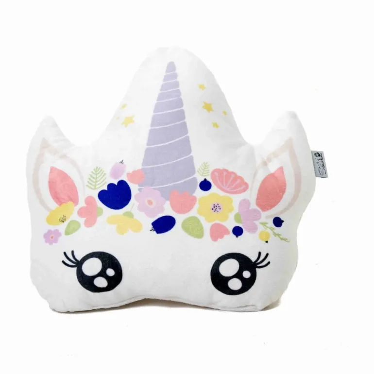 Poduszka Dekoracyjna dla Dzieci Unicorn Flower