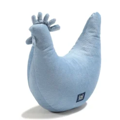 Poduszka Kura Babci Dany Velvet Wind Blue