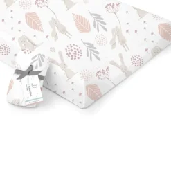 Prześcieradło na Przewijak Bawełniane Bunny New