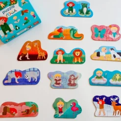 Puzzle dla Dzieci Duo Expressions Yoga 3+