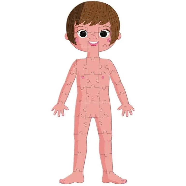 Puzzle dla Dzieci Edukacyjne Gigantyczne Ciało Człowieka