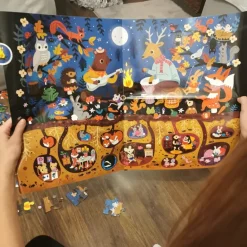 Puzzle dla Dzieci Obserwacyjne Las 104 el. 5+