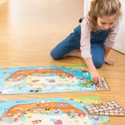 Puzzle dla Dzieci Obserwacyjne Statek Piratów 104 el. 5+