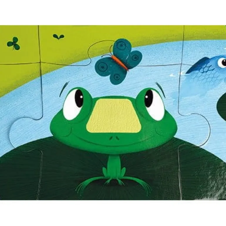 Puzzle dla Dzieci Sensoryczne Farma 20 el