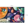 Puzzle dla Dzieci Świecące w Ciemności Układ Słoneczny 5+