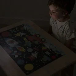 Puzzle dla Dzieci Świecące w Ciemności Kosmos 4+