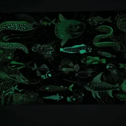 Puzzle dla Dzieci Świecące w Ciemności Ocean 5+
