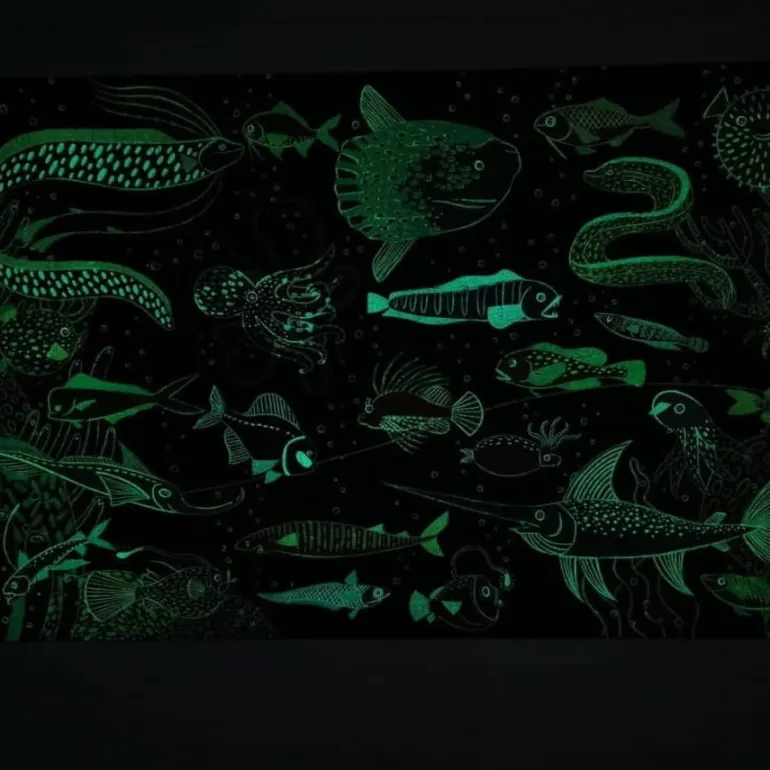Puzzle dla Dzieci Świecące w Ciemności Ocean 5+
