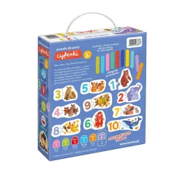 Puzzle do pary Cyferki 20el. 3+