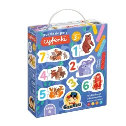 Puzzle do pary Cyferki 20el. 3+