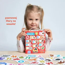 Puzzle do pary Literki 48el. 3+