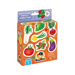 Puzzle do pary Owoce i warzywa 18m+