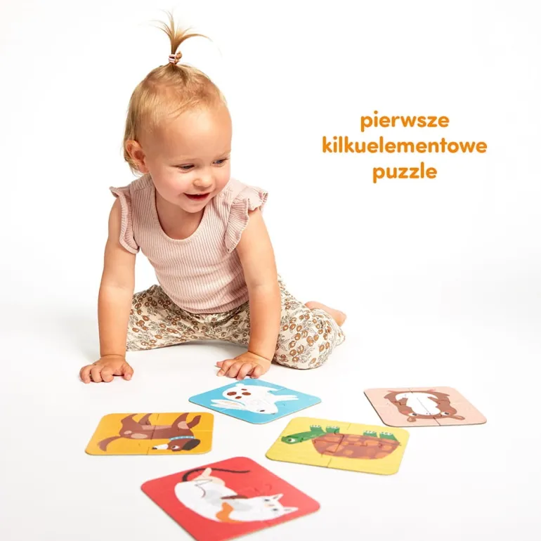 Puzzle do pary Zwierzątka z gospodarstwa