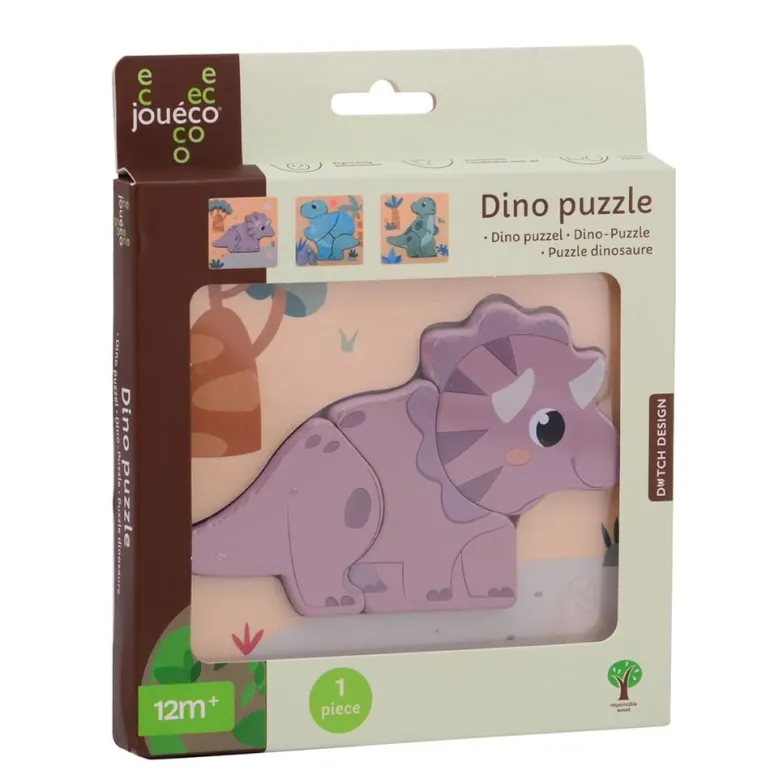 Puzzle Drewniane Dino