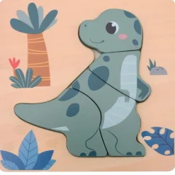 Puzzle Drewniane Dino