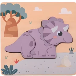 Puzzle Drewniane Dino