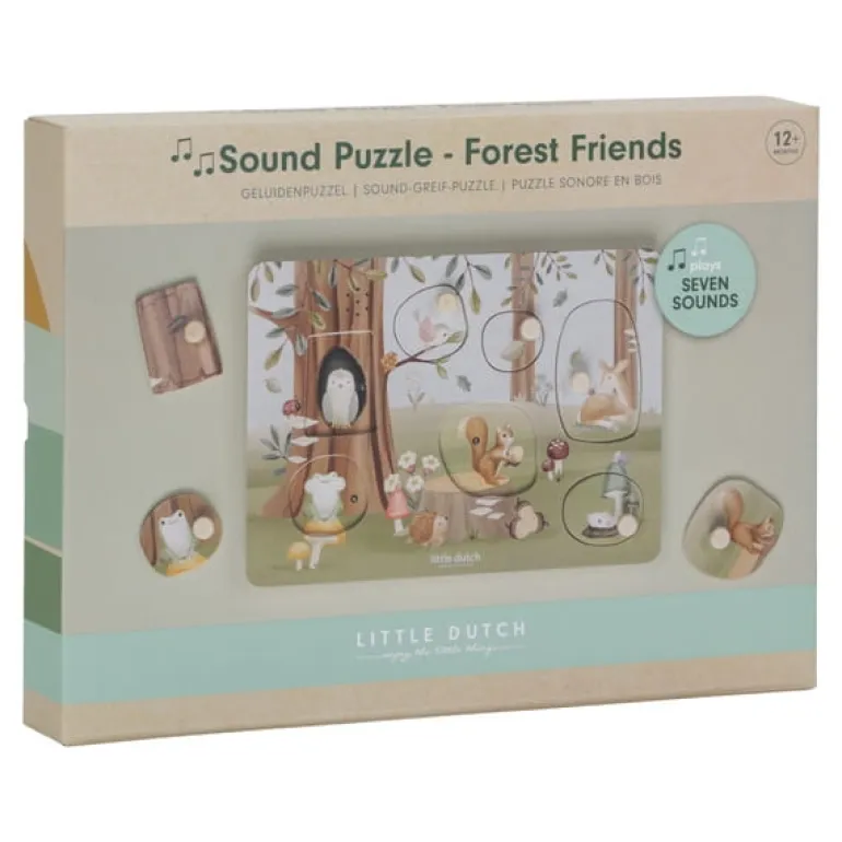 Puzzle dźwiękowe Forest Friends FSC