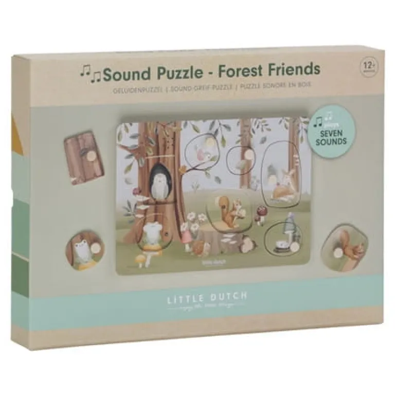 Puzzle dźwiękowe Forest Friends FSC