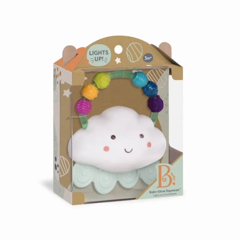 Rain-Glow Squeeze – świecący gryzak – CHMURKA