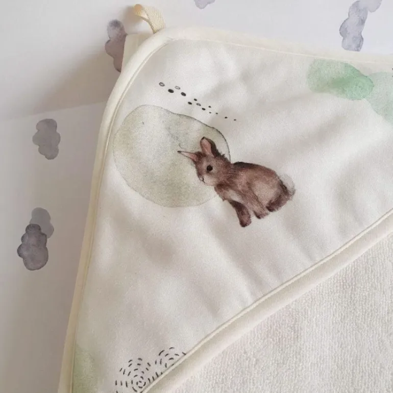 Ręcznik dla Niemowląt Bambusowy Bunny Rozm. S
