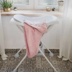 Ręcznik dla Niemowląt Bambusowy Powder Pink