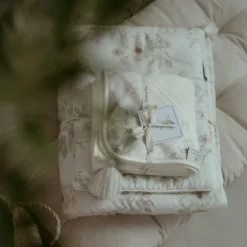 Ręcznik dla Niemowląt Bambusowy Boho Flowers