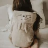 Ręcznik Ponczo dla Dziecka Light Grey Szare