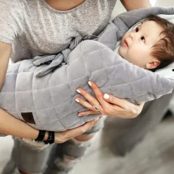 Rożek Niemowlęcy Bawełniany Royal Baby Grey-Grey