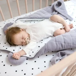 Rożek Niemowlęcy Bawełniany Royal Baby Grey-Grey