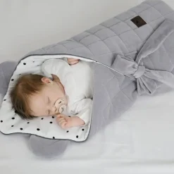 Rożek Niemowlęcy Bawełniany Royal Baby Grey-Grey