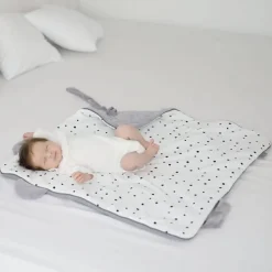 Rożek Niemowlęcy Bawełniany Royal Baby Grey-Pink