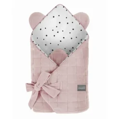 Rożek Niemowlęcy Bawełniany Royal Baby Pink