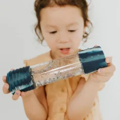 Sensoryczna butelka DIY Galaxy Galaktyka