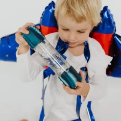 Sensoryczna butelka DIY Galaxy Galaktyka