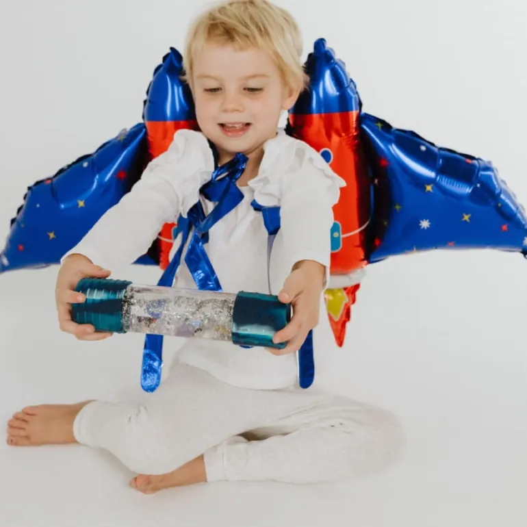 Sensoryczna butelka DIY Galaxy Galaktyka