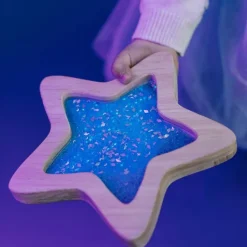 Sensoryczna Gwiazdka Pink świecąca w ciemności