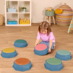 Sensoryczne Kamienie - Zestaw 6 pól/kamien