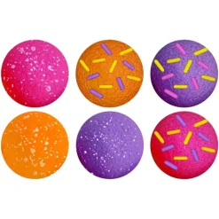 Sensoryczny gniotek Mini Needoh Dohnut Holes 6szt