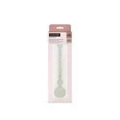 Silikonowy klips do smoczka New All Silicone - Zielony