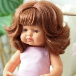Strój Baletnicy dla Lalki Miniland - Różowy : Body i Spódniczka Tutu 38 cm