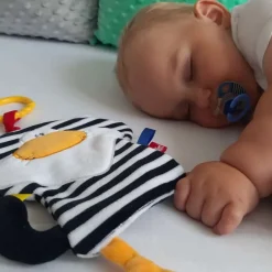 Szeleścik Sensoryczny Kot Pasiak